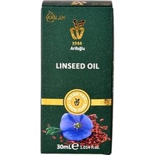 Tohumu Yağı 30ML%100 Saf Arlab Flaxseed Oil Linum Usitatissimum Seed Oil