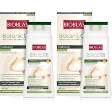 Bıoblas Botanic Oils Saç Dökülmesine Karşı Sarımsak Özlü Şampuan (360 Ml) 2li Paket