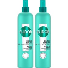 Elidor Belirgin Bukleler Deniz Tuzu Etkili Saç Spreyi 190 ml (2 Paketi)
