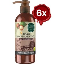 Trendy Pazars Doğal Macadamia Yağlı El ve Vücut Losyonu 250 ml x 6