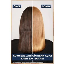Çarpıcı Renkler Hl3 Koyu Saçlar Için Sarı Saç Açıcı Krem Saç Boyası