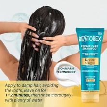 Restorex Keratin & Argan Onarıcı Saç Bakım Şampuanı 900 Mililitre, Yıpranmış ve Hasar Görmüş Saçlar