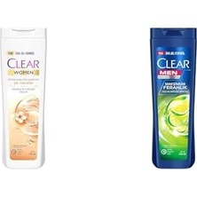 Clear Kil Terapisi Arınmış ve Yumuşak Saçlar Kepeğe Karşı Etkili Şampuan 350 Ml(1) Clear Men Maksimum Ferahlık Yağlı Saç Derisi Için Limon Özlü Kepeğe Karşı Etkili Şampuan 350 Ml(1)