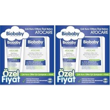 Biobaby Kuru ve Atopik Ciltler Için Şampuan ve Krem (2 Paketi)