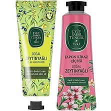 Doğal Zeytinyağlı ve Kiraz Çiçeği El ve Vücut Kremi 50 ml