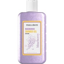 Maru.derm Niasinamid Duş Jeli, Sıkılaştırıcı ve Renk Eşitleyici, Ferahlatıcı Vücut Jeli, 400 Ml, Tüm Cilt Tipleri Için