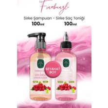 Sirke Frambuazlı Şampuan 100 ml ve Saç Toniği 100 ml