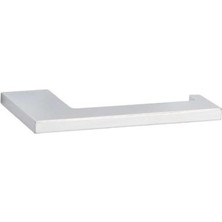 Plaın Tuvalet Kağıtlığı Krom Renk 15X80X154 mm