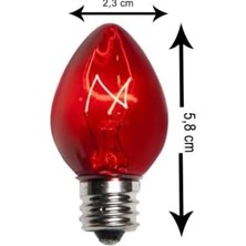 C7 10W Renkli Parfüm Ampul E14 (5 Adet)
