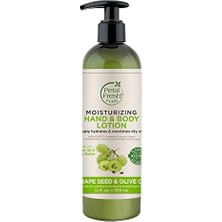 Petal Fresh Üzüm Çekirdeği & Zeytinyağı Özlü Nemlendirici El ve Vücut Losyonu, 355 ml