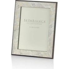 Setabianca Beyaz Sedefli Fotoğraf Çerçevesi