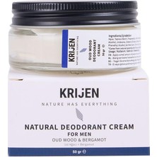 Ud Ağacı & Bergamot Erkek Krem Deodorant