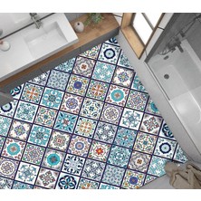 Yer Kaplama Zemin Kaplama Folyosu 65X130 cm Talevera Dörtgen
