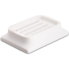 Tezgah Üstü Katı Sabunluk Beyaz Renk 28X91X127 mm