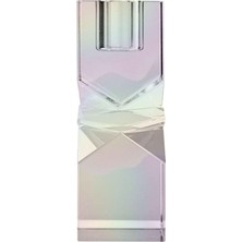 Kristal Mum Tutucu Şeffaf, 11X4X4 cm