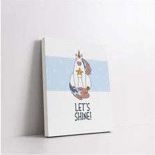 Let's | Tasarımlı Bebek Odasına Özel Tablo 30X40 cm