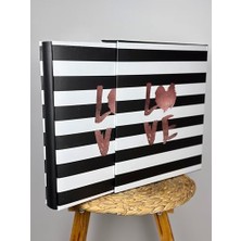 RS25 Fotoğraf Albümü 10X15CM 600 Lük Desenli Kutulu Yatay Dikey Modeli