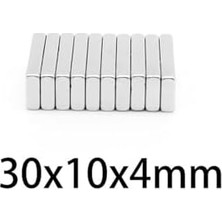 Hdg Mıknatıs Dekoratif Magnet Güçlü Çekim 30X10X4 mm 5 Adet