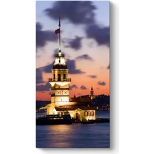 Kız Kulesi Dikey Tablo 40 x 80