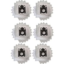 6xkangru Bez KD008 ile Uyumlu S 4210 Süpürge Toz Torbası 30 Adet Bez