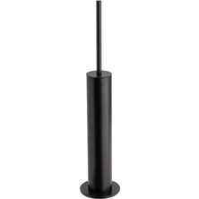 Tuvalet Fırçalığı Siyah Renk 465X100X100 mm