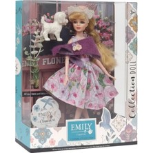 Can-Em Oyuncak Emily Koleksiyon Moda Bebeği Hareketli Eklem 3+