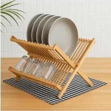 Bambu Tezgah Organizeri, Bambu Bulaşıklık Bej Belirtilmemiş