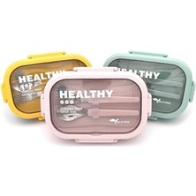 Isı Yalıtımlı Termal Çantalı Çelik Lunch Box – Bpa’sız, Sızdırmaz, Çok Bölmeli Yemek Kabı Su Yeşili
