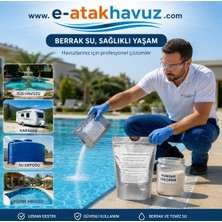 WTR "e-atakhavuz" Stabilizatörlü %90 Granül Toz Klor 1kg - Havuz / Su Dezenfektanı