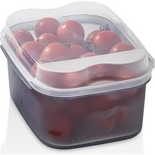 Masal Saklama Kabı, Gri 1600 ml