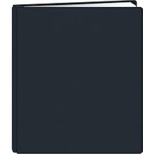 Albums 20 Sayfa Aile Hazineleri Deluxe Gece Yarısı Mavisi Kumaş Kapak Karalama Defteri 8,5 x 11-Inç Sayfalar Için, Mavi, Beyaz, 29,2 x 25,1 x 3,5 cm