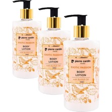 Exotic Passion Babobab Yağı Içeren Besleyici ve Nemlendirici Vücut Losyonu, 350 ml (3 Paketi)