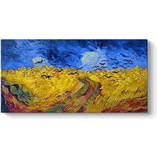 Vincent - Buğday Tarlası ve Kargalar Tablosu 60 x 30