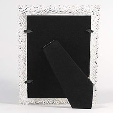 Frames 5x7 Jasmond Gümüş Metal Kristal Sprey Resim Çerçevesi