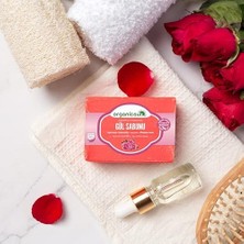 Doğal Gül Sabunu 140 gr x 3 Adet Tüm Cilt Tipleri Için Onarıcı Besleyici Natural
