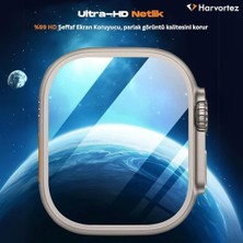 Skygo Ultra 2, Ultra 49MM ile Uyumlu, 49MM Ekran Koruyucu, Kolay Hizalama Çerçevesi ile Kurulum, Su Geçirmez, UHD Temperli Cam, Screen Protector, (Otomatik Hizalama Aparatlı)