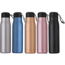 Çelik Içli Termos 550 ml Gri SKM015