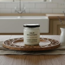 4’lü Premium Soya Mumu Seti | Calm Reflections, Wildwood, Mystic Serenity, Lovers Hill | 7 Oz Cam Kavanoz | 40+ Saat Yanma | Doğal, Paraben Içermez, Hediye Seti