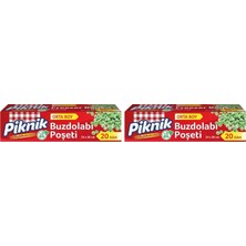 Piknik Buzdolabı Poşeti Orta 20'li 2li Paket