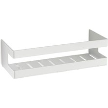 Banyo Duş Raf Sistemi Beyaz Renk 98X100X250 mm Beyaz Tek Ebat BA3000 043 Al7