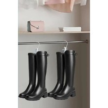 4lü Paslanmaz Çelik Pantolon,şal,şapka,fular,atkı,çanta Askısı Mandallı