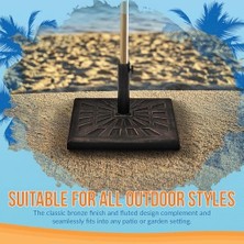 Umbrella NU6891 19 kg Reçine Şemsiye Tabanı, Bronz