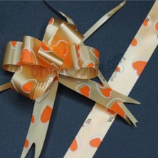 Paket Süsü Pratik Fiyonk 10'lu 35 cm Turuncu