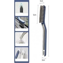 Sökme Aparatlı Cımbızlı Banyo Temizlik Fırçası Pencere Boşluk Kazıma Fırçası Köşe Temizleme Fırçası