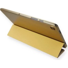 Sibelora Home Newface Apple iPad 10.2 (7.nesil) Kılıf Tablet Smart Kılıf - Gold