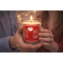 Charmlab Candle – The Koleksiyonu & Spice Sandal Kokulu Cam Bardak Mum, 135 G, Şık Hediye Kutulu, Sevgililer Günü & Doğum Günü Için Özel Tasarım Mum