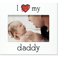 Frames 'ı My Daddy' Resim Çerçevesi, 15,6 x 10,5 Cm, Beyaz