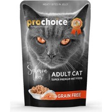 Sibelora Home Pouch Somonlu ve Ciğerli Tahılsız Yetişkin Kedi Konservesi 85 gr