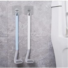 Ergonomik Tasarımlı Silikon Tuvalet Fırçası
