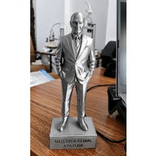 TSC Anlamlı ve Şık Tasarımlı 15 cm Gazi Mustafa Kemal Atatürk Büstü Ofis Için Hediyelik